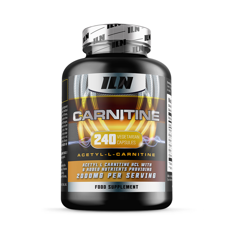 Iron Labs Acetyl L Carnitine supplement 240 capsules - British product