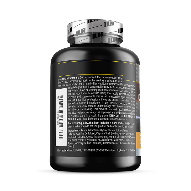 Iron Labs Acetyl L Carnitine supplement 240 capsules - British product
