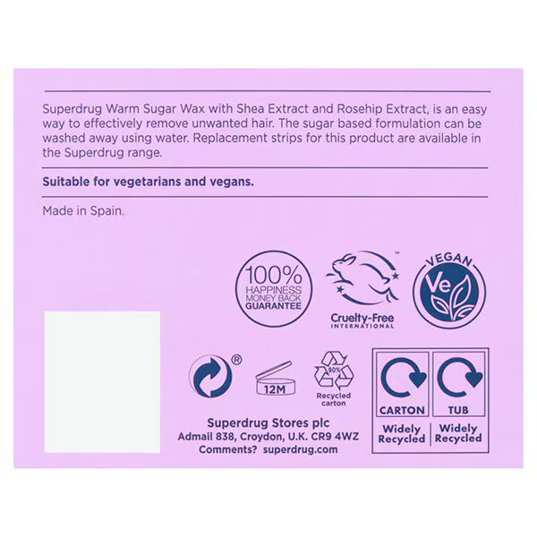 Superdrug Sensitive Warm Wax Treatment 250ml (British brand)