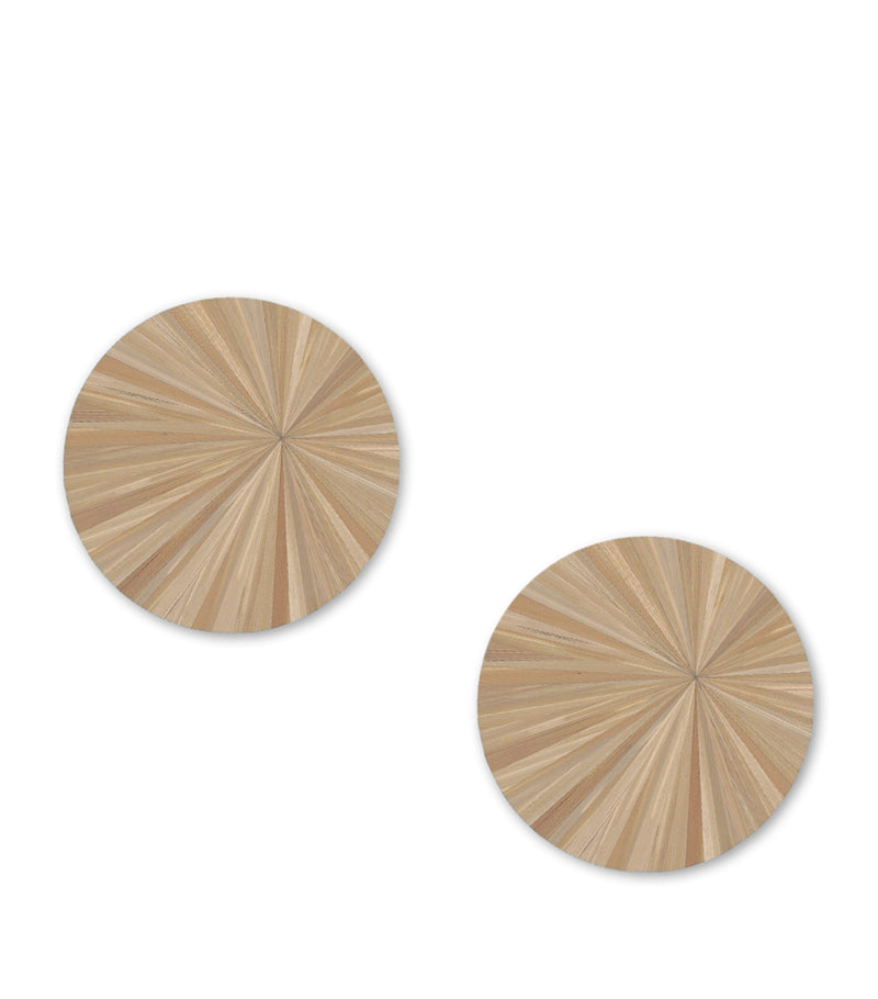 Hestia Soleil round coasters, UK version