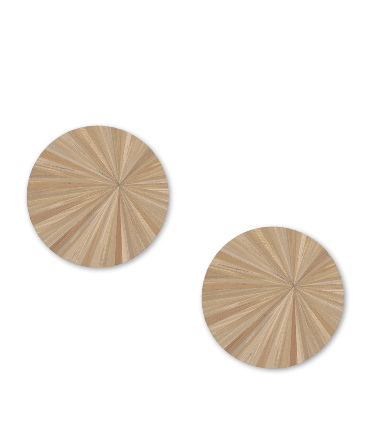 Hestia Soleil round coasters, UK version