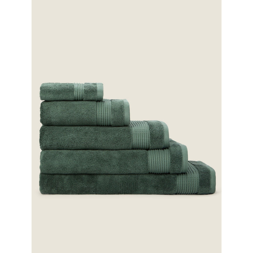 George Home Green Egyptian Cotton Bath Towel General Household ASDA   