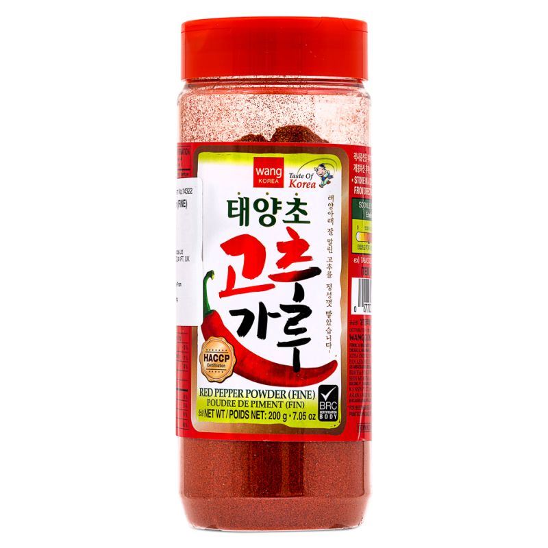 Wang Korean red pepper powder fine (British brand)