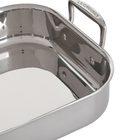 Harrods Le Creuset 3-lags rustfritt stål Rektangulært Stekepanne - Kjøp online hos McGrocer
