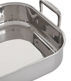 Le Creuset 3-ply stainless steel rectangular roaster, UK version