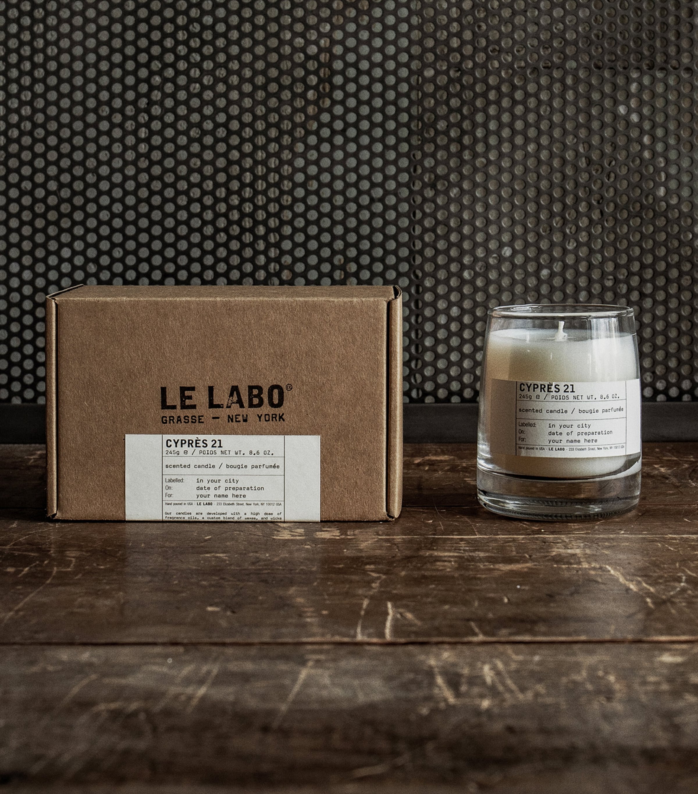 Le Labo Cypres 21 candle 245g, UK version