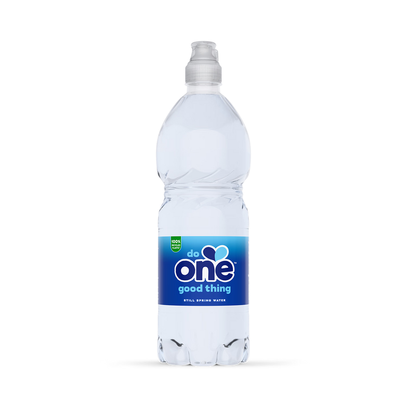 One Water still spring water 750ml sports cap (British brand)