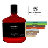 Parisis Parfums Inferno Eau de Parfum 100ml, UK version
