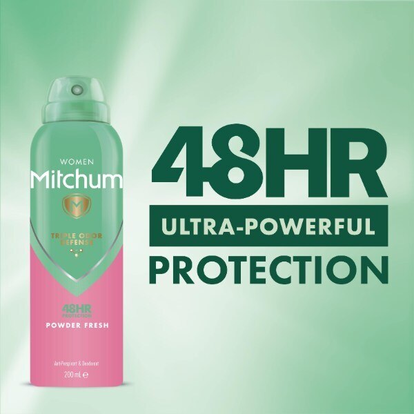 Mitchum Powder Fresh Anti-Perspirant Deodorant 200ml GOODS Superdrug   