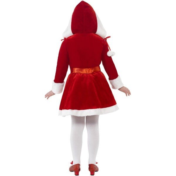 Smiffys Little Miss Santa costume red dress - British product