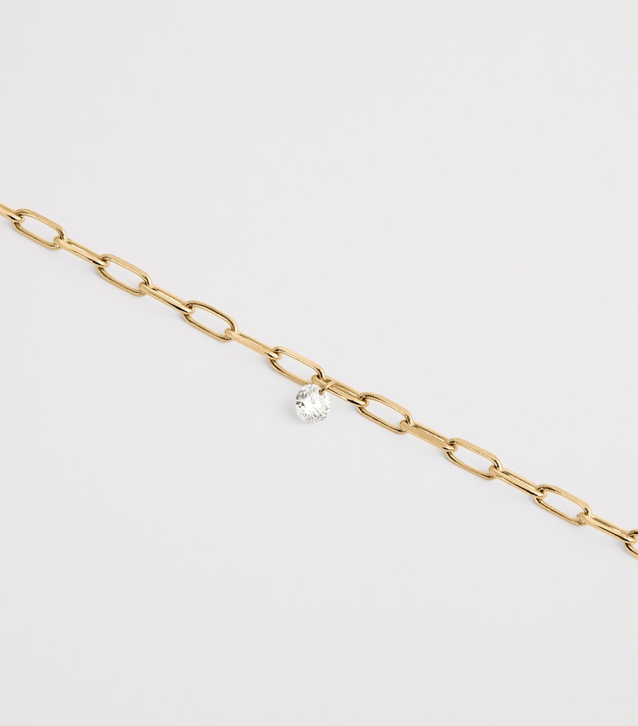 Persée Danaé yellow gold diamond bracelet (British brand)