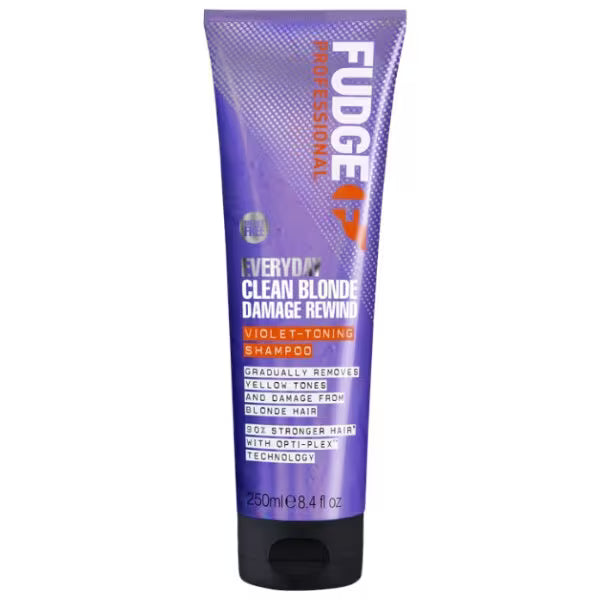 Fudge purple shampoo blonde damage rewind 250ml - British product