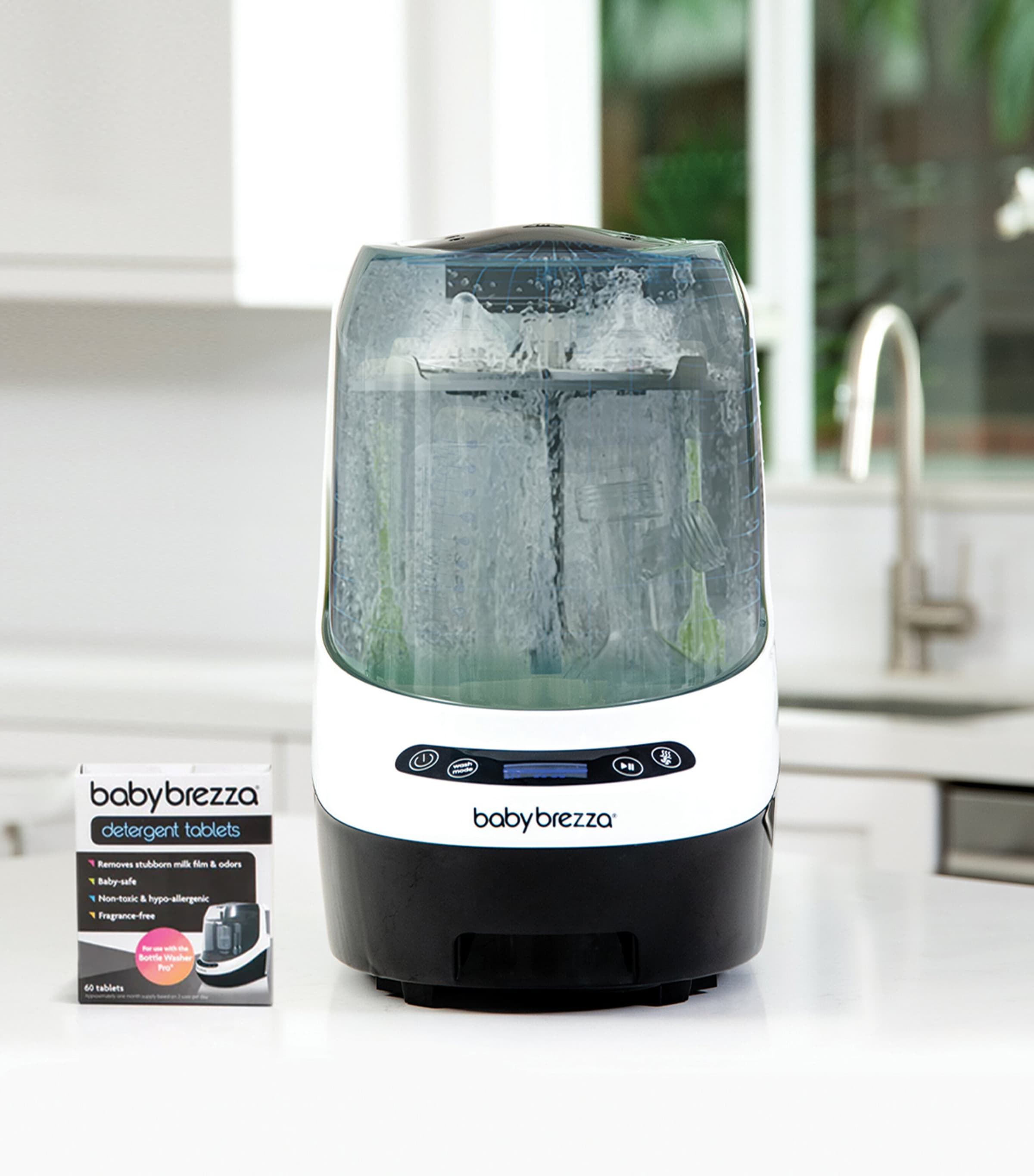 Baby Brezza Bottle Washer Pro for four bottles, UK version