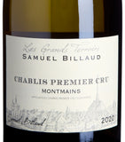 Samuel Billaud Montmains Chablis Premier Cru 2020 white wine 75cl (British brand)