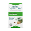 Living Nutrition organic fermented shatavari 60 capsules, imported from the UK