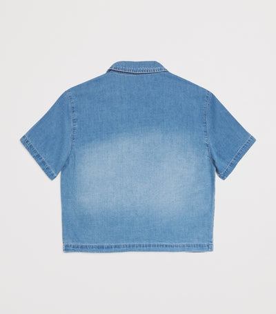 Chemise en jean brodé Billieblush pour enfants (4-10 ans) - Acheter en ligne sur McGrocer