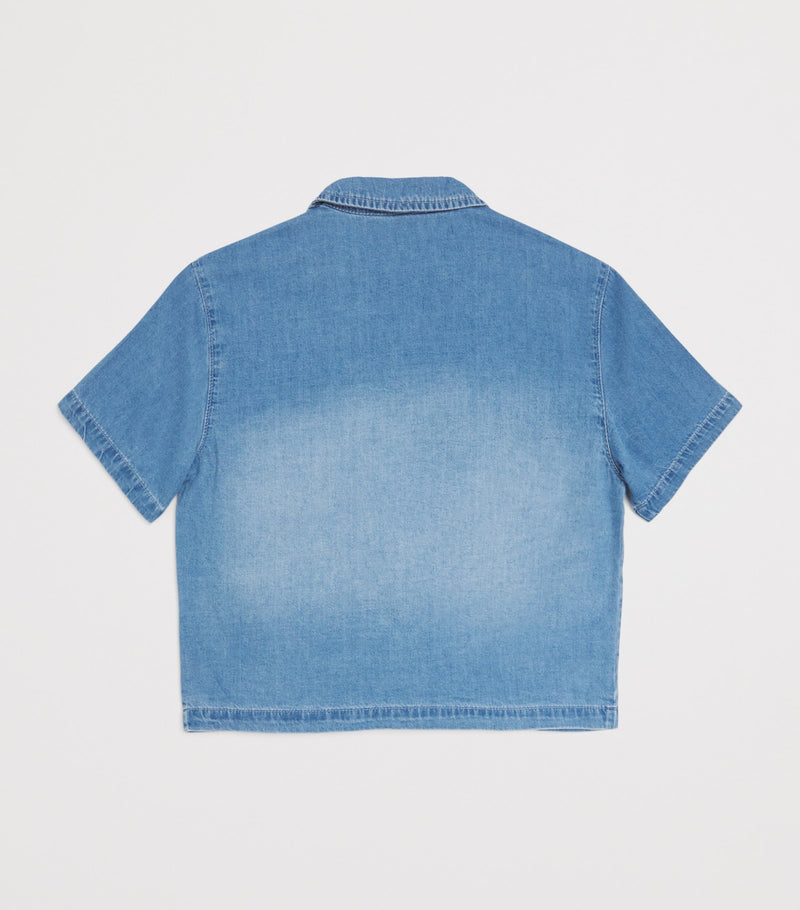 Billieblush embroidered denim shirt for children 4-10 years - British product