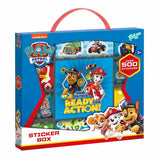 Totum Paw Patrol large sticker box with stickers and pad, UK version
