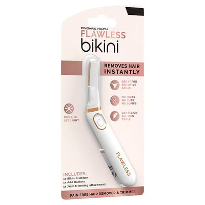 Finishing Touch Flawless Bikini Trimmer Épilateur électrique pour tous types de peau