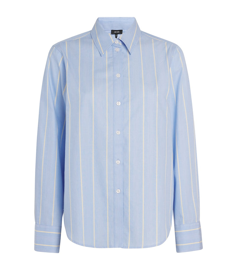 Lightweight Cotton Satin Hooded Overshirt with Detachable Hood