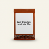 Holland & Barrett dark chocolate hazelnuts 30g, UK version