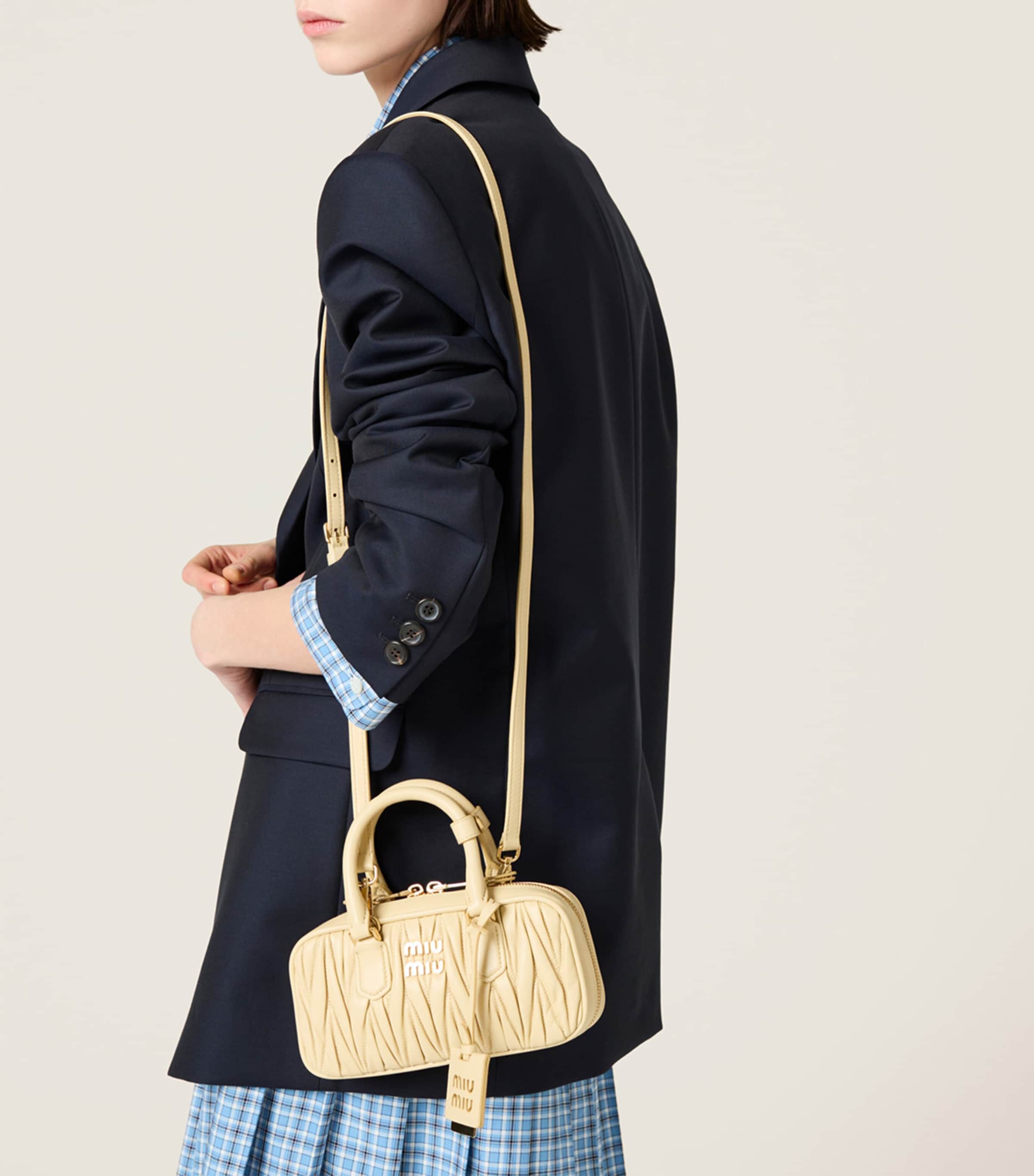 Miu Miu Mini Matelassé Arcadie handbag - British product