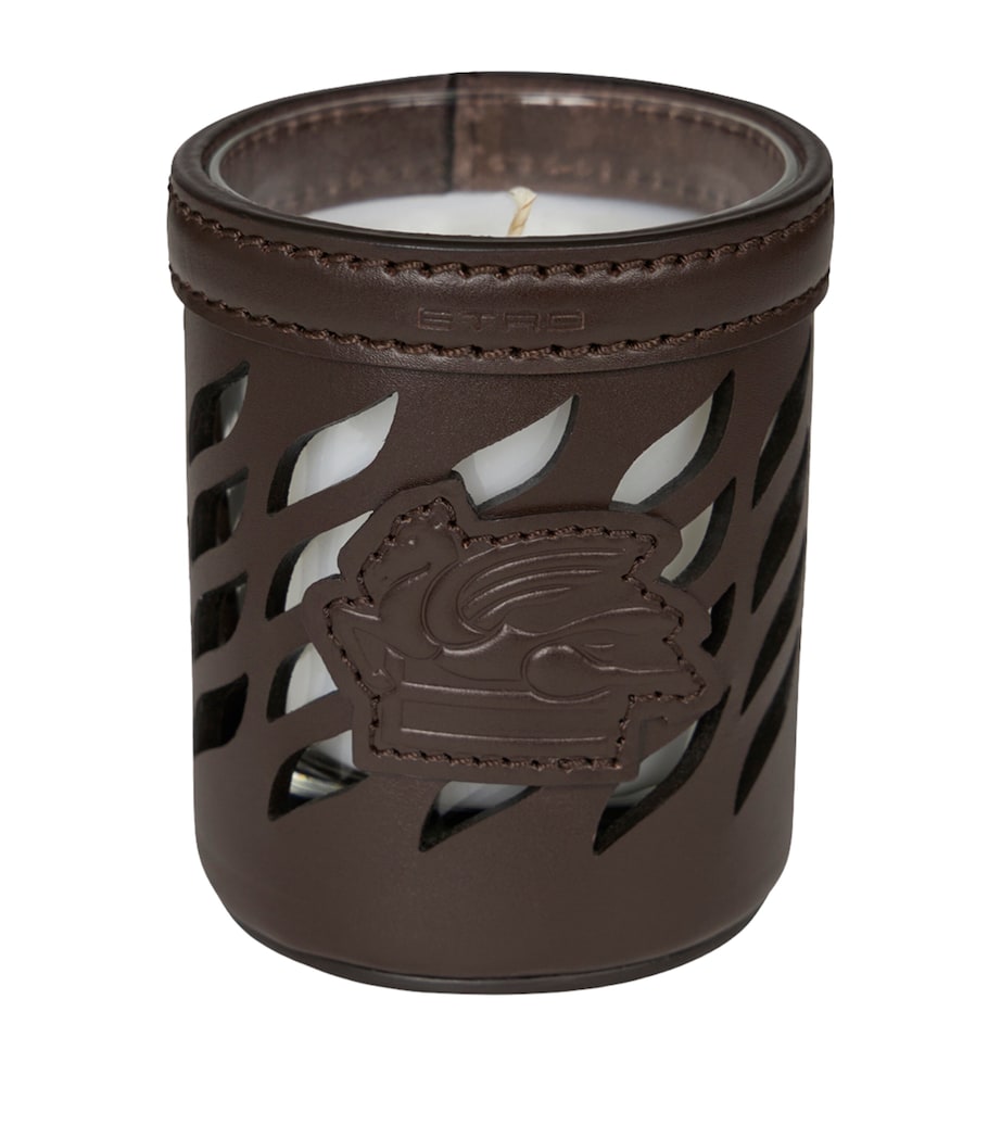 Etro leather drill candle 9cm - British product