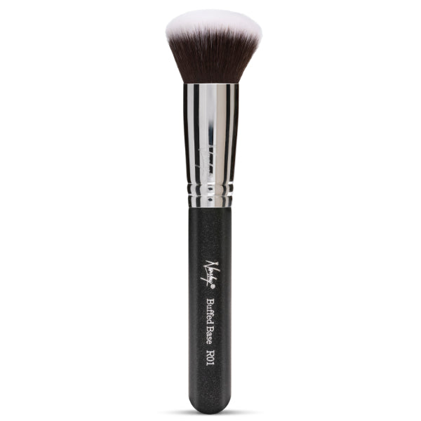 Nanshy Buffed Base Round Kabuki Foundation Brush (Black) GOODS Superdrug   