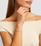Redline rose gold diamond illusion bracelet (British brand)
