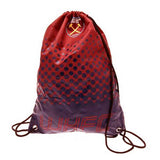West Ham FC fade drawstring sports bag (British brand)