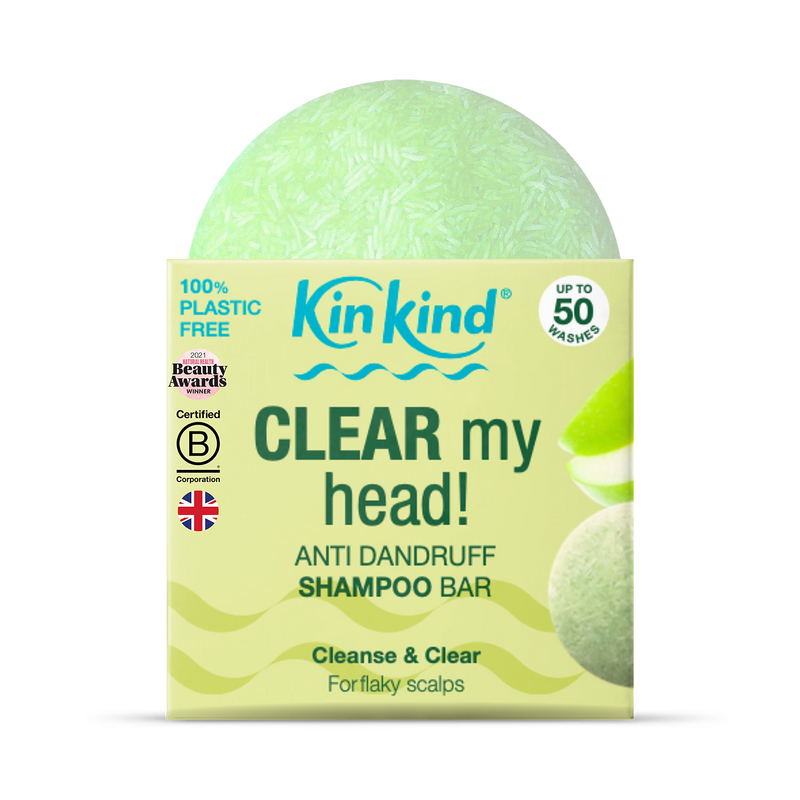 KinKind anti dandruff shampoo bar 50g - British product