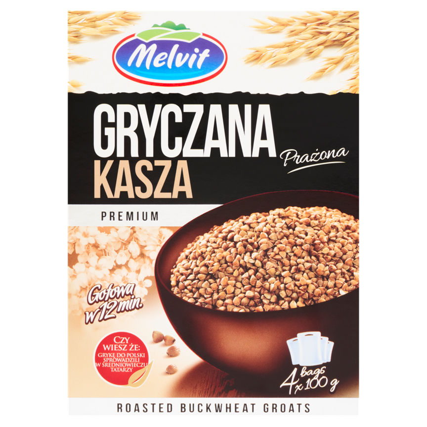 Melvit Roasted Buckwheat Groats GOODS ASDA   