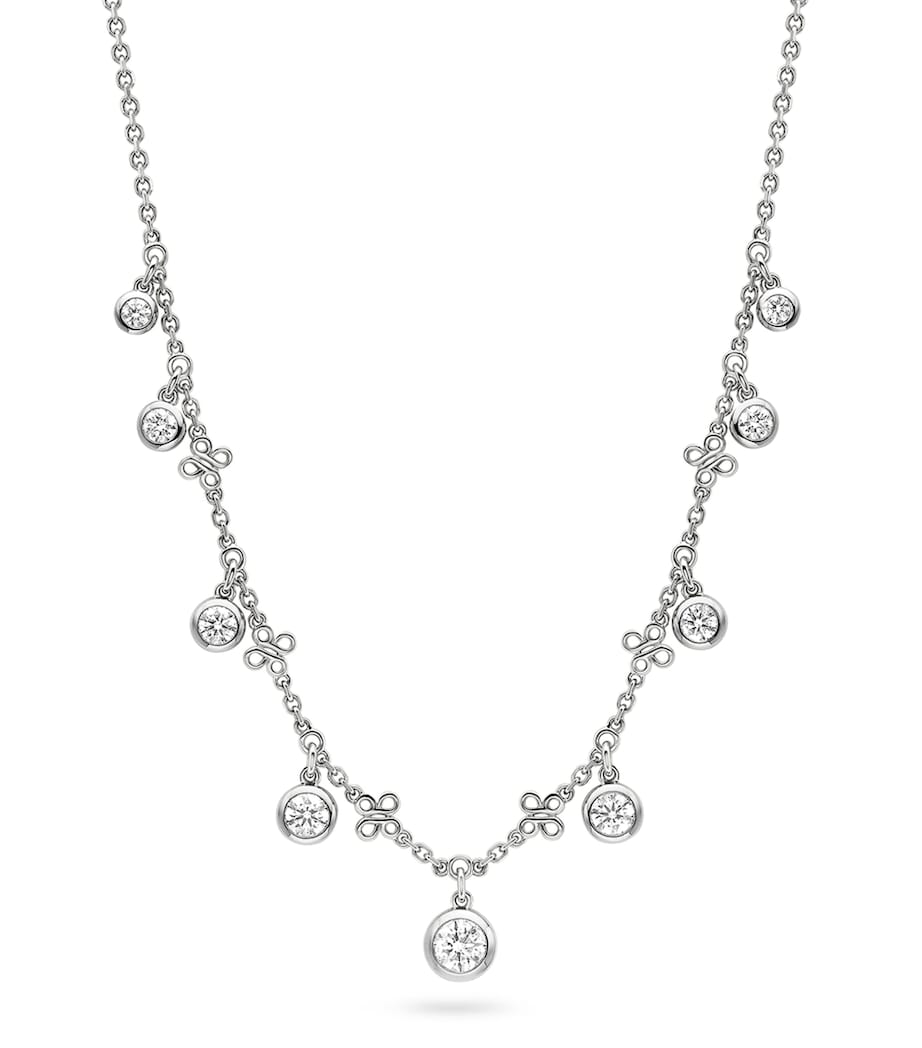 Boodles Beach Necklace platinum and diamonds, UK version