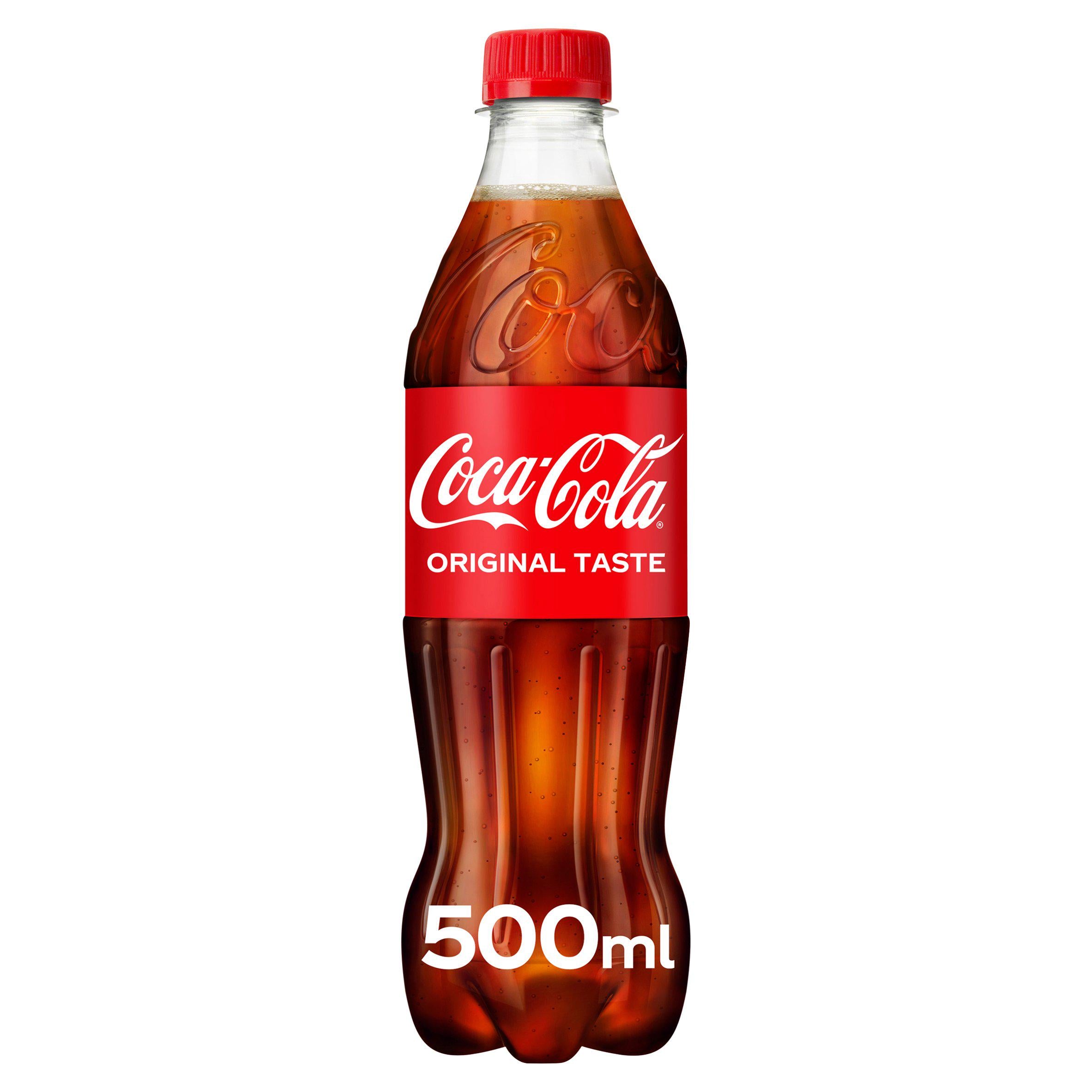 Coca-Cola Original Taste 500ml SERVICE Sainsburys   