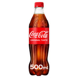 Coca-Cola Original Taste 500ml SERVICE Sainsburys   