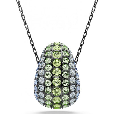 Superdrug Swarovski Black Ladies Sublima Necklace- Buy online at McGrocer