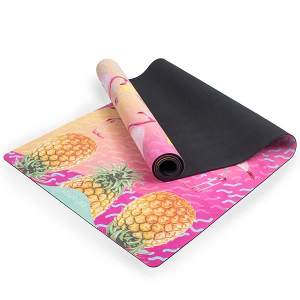 Myga Tropical Luxurious Vegan Suede Yoga Mat