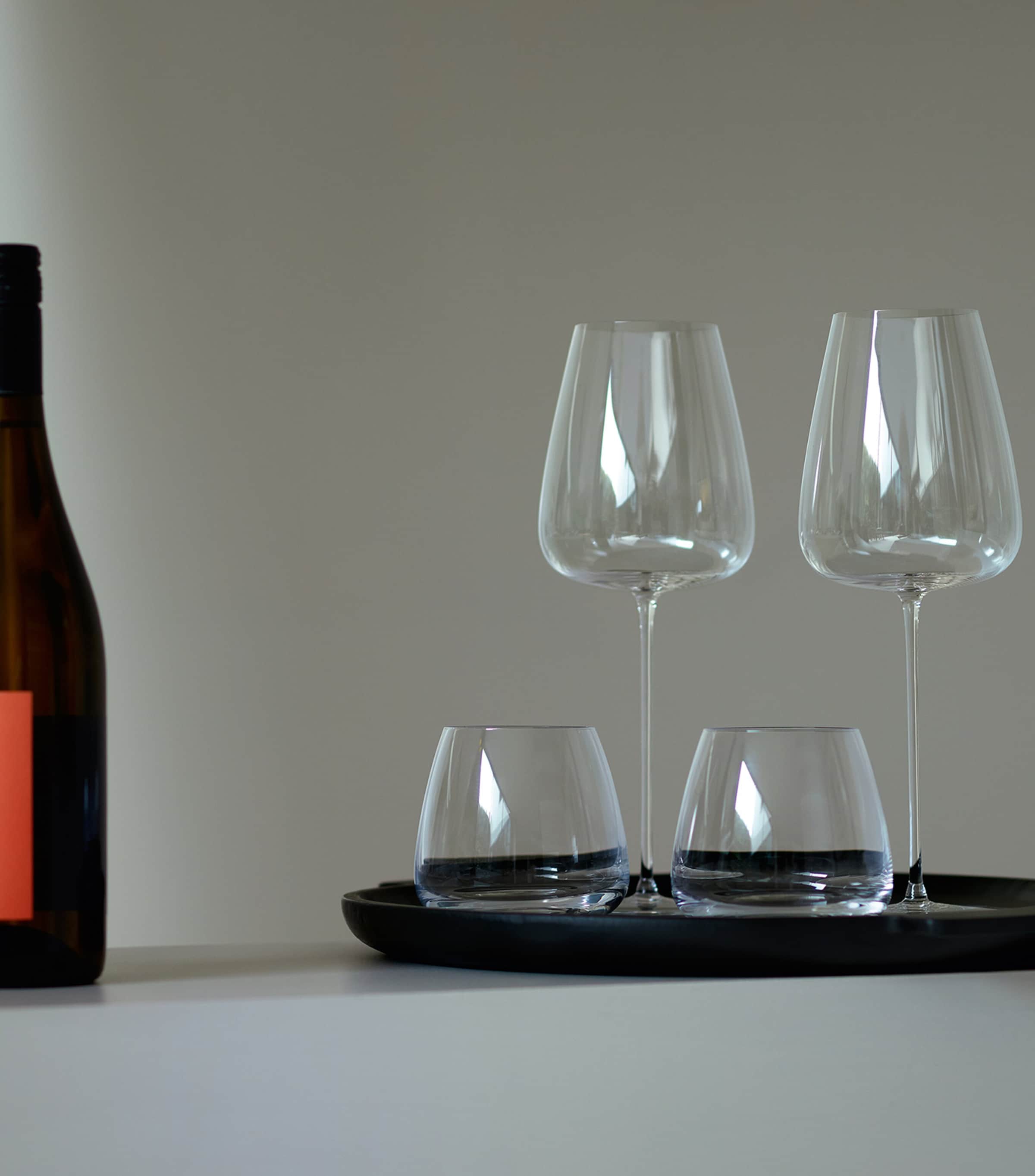 LSA International stemless wine glasses 385ml, UK version