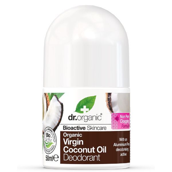 Dr Organic Virgin Coconut Oil deodorant 50ml, UK version