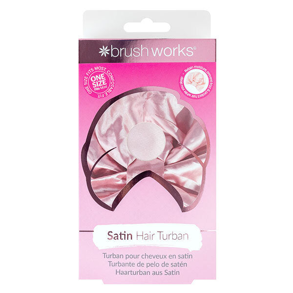 Brushworks Satin Hair Turban GOODS Superdrug   