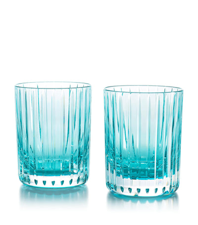 Harrods Baccarat Crystal Harmonie Tumblers Drinking Glasses Set of 2- Buy online at McGrocer
