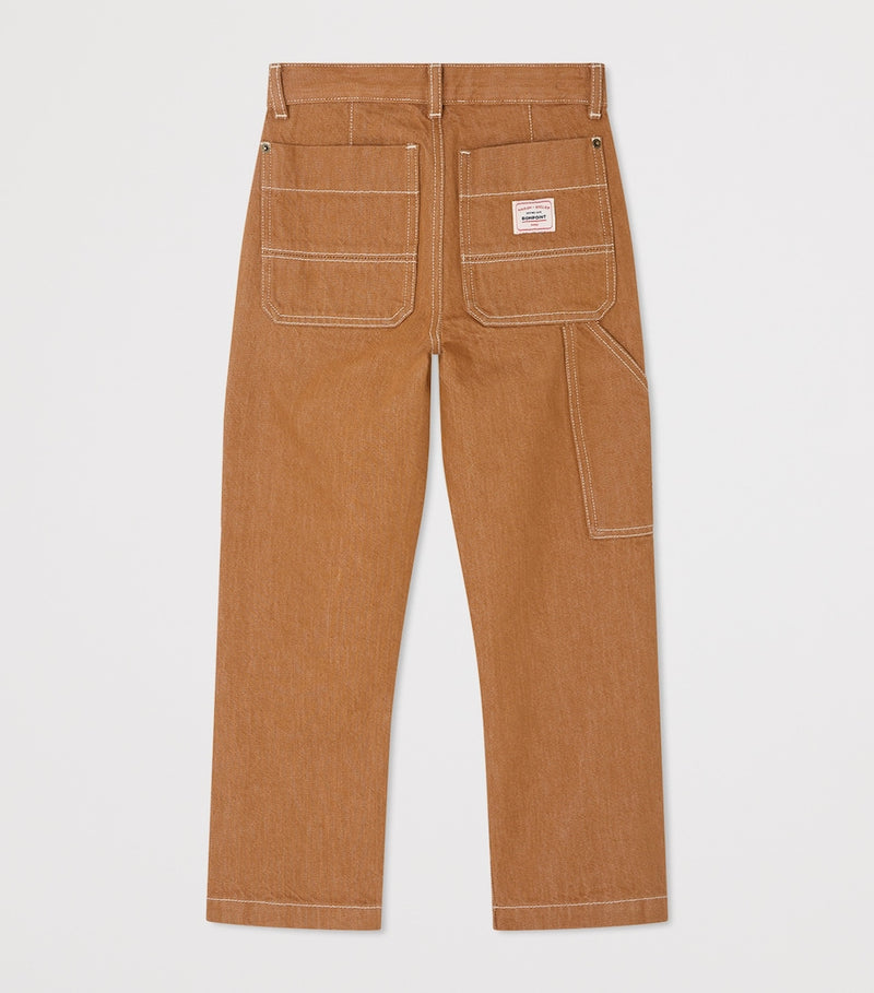 Bonpoint cotton cargo trousers for ages 10-14 years - British product