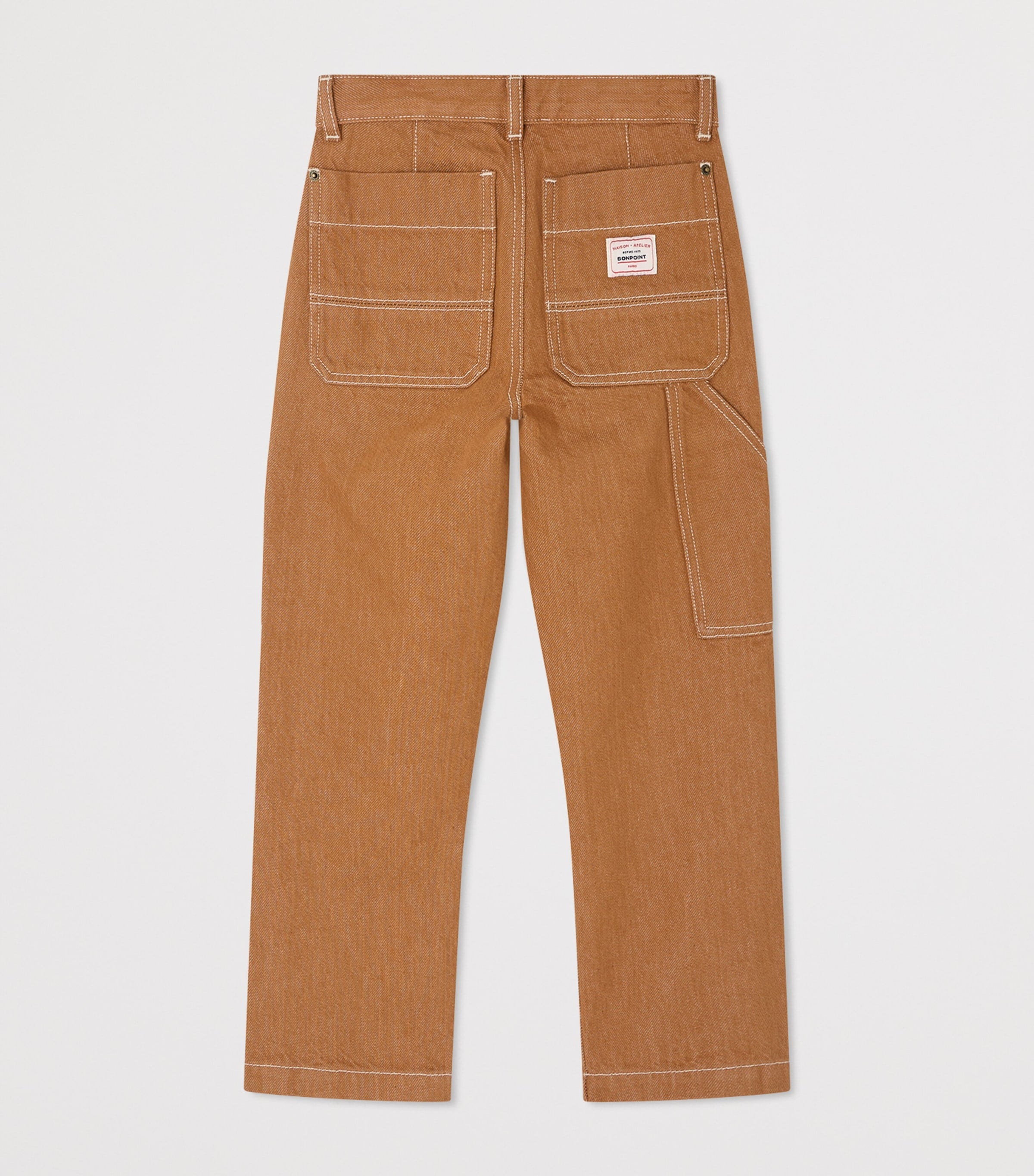 Bonpoint cotton cargo trousers for ages 10-14 years - British product