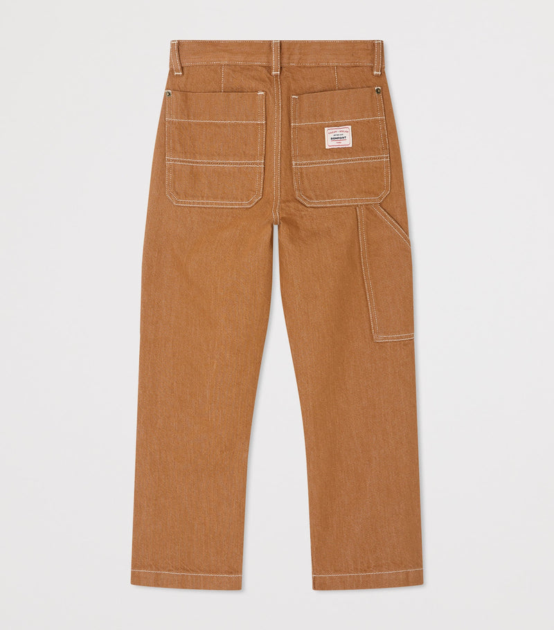 Bonpoint cotton cargo trousers for ages 10-14 years - British product