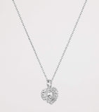 Chopard Happy Diamonds pendant necklace 18k white gold, imported from the UK