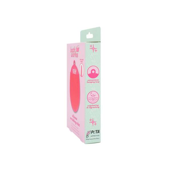 Bathworks silicone scrubbing mitt - British product