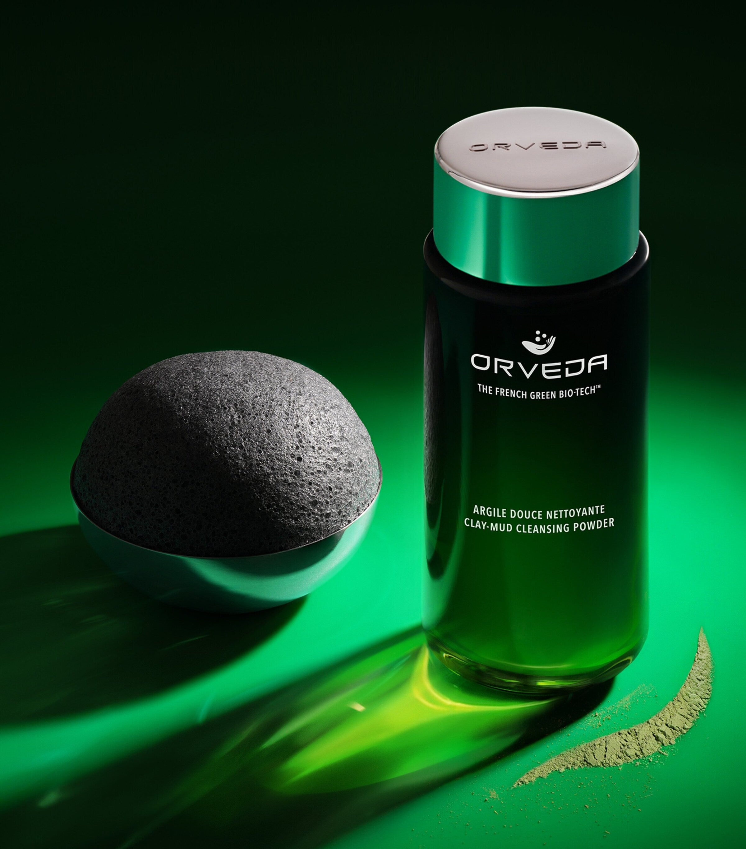 Orveda clay-mud cleansing powder 60ml, imported from the UK