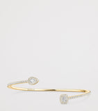 Messika My Twin 18kt yellow gold diamond bangle 0.80ct - British product