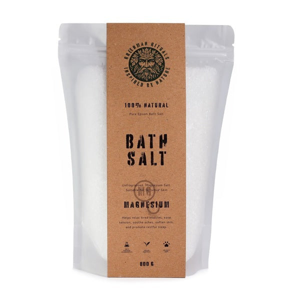 Serenityy's Epsom bath salt pure formula 800g (British brand)