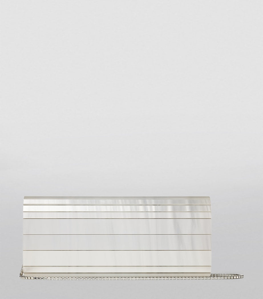 Jimmy Choo mother-of-pearl Sweetie clutch bag, imported from the UK